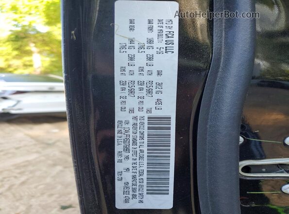 1C4NJPFA5GD760987 2016 JEEP PATRIOT Black VIN կոդի պիտակի տեսք