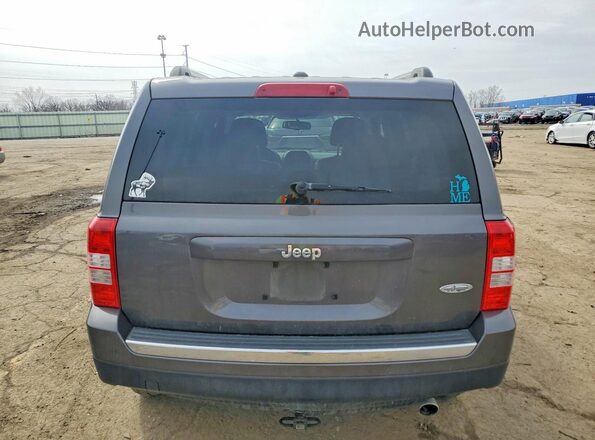 1C4NJPFA6GD699164 2016 JEEP PATRIOT Gray Rear view