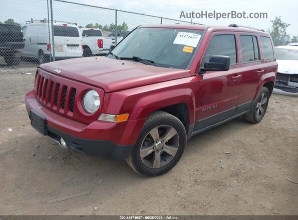 1C4NJPFA9GD550750 2016 JEEP PATRIOT Burgundy Առջևի ձախ երեք քառորդ տեսարան