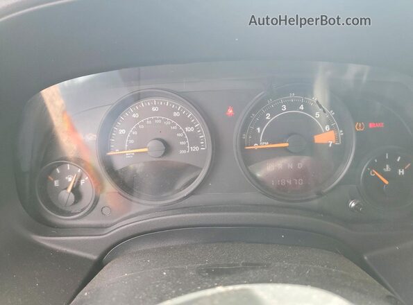 1C4NJPFAXGD698115 2016 JEEP PATRIOT Silver Вид щитка приладів