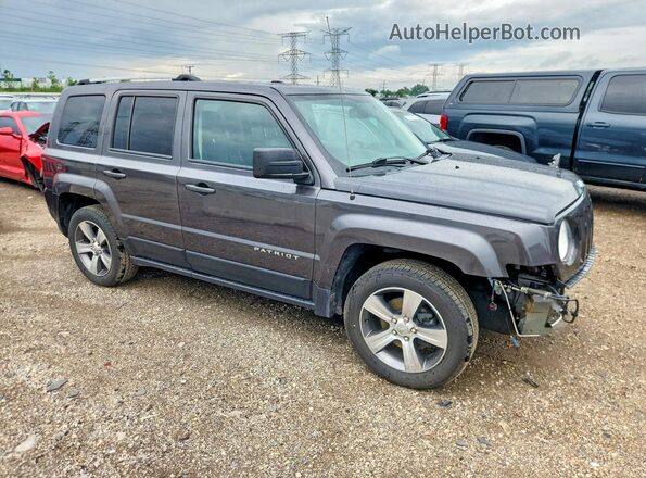 1C4NJPFAXGD700901 2016 JEEP PATRIOT Gray Front right