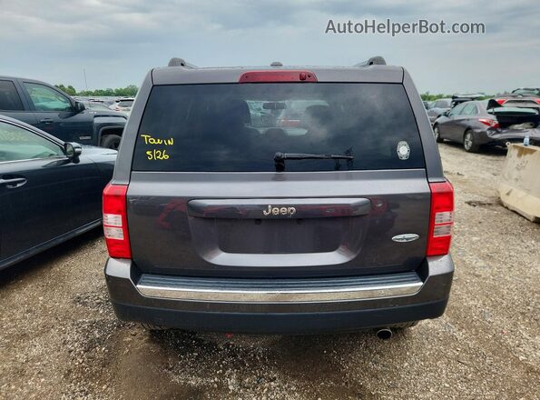 1C4NJPFAXGD700901 2016 JEEP PATRIOT Gray Rear view