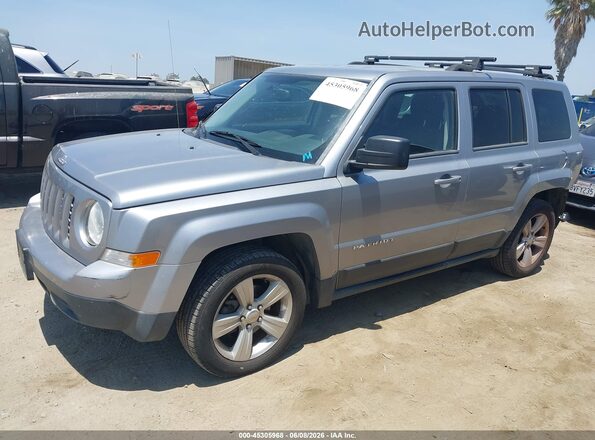 1C4NJPFB0GD620628 2016 JEEP PATRIOT Серебряный Передняя левая четверть