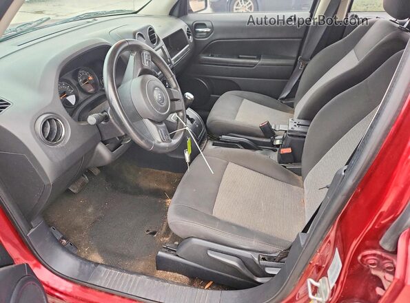 1C4NJPFB3GD584367 2016 JEEP PATRIOT Burgundy Widok wnętrza z przodu