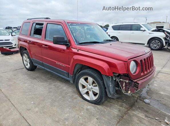 1C4NJPFB3GD584367 2016 JEEP PATRIOT Burgundy Przód prawy