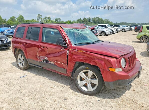 1C4NJPFB4GD711756 2016 JEEP PATRIOT Красный Передняя правая четверть
