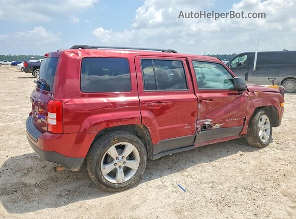 1C4NJPFB4GD711756 2016 JEEP PATRIOT Красный Задняя правая четверть