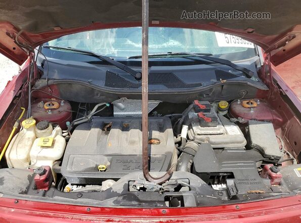 1C4NJPFB4GD711756 2016 JEEP PATRIOT Красный Вид подкапотного пространства