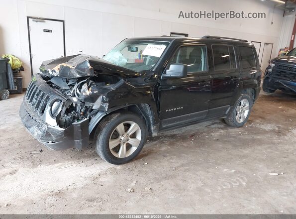 1C4NJPFB4HD184612 2017 JEEP PATRIOT Black Front left