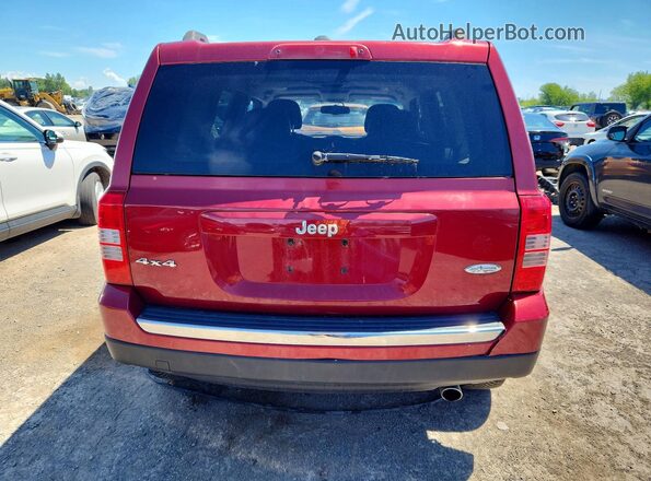 1C4NJRAB6GD510878 2016 JEEP PATRIOT Красный Вид сзади