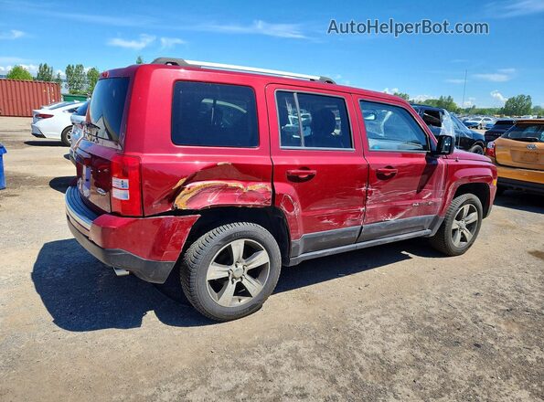 1C4NJRAB6GD510878 2016 JEEP PATRIOT Красный Задняя правая четверть
