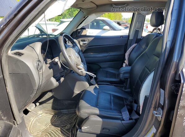 1C4NJRAB7GD798619 2016 JEEP PATRIOT Gray Вид салону спереду
