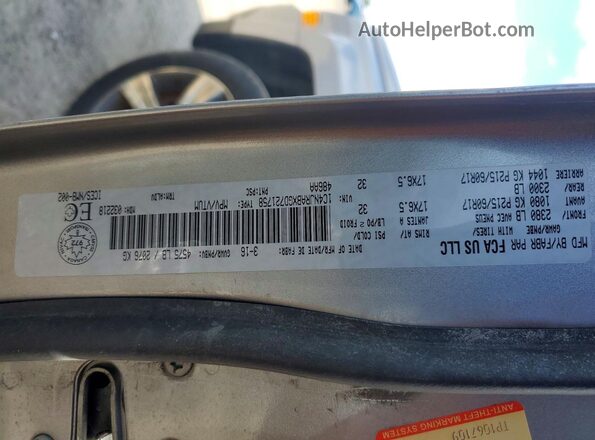 1C4NJRABXGD721758 2016 JEEP PATRIOT Silver Вид підкапотного простору