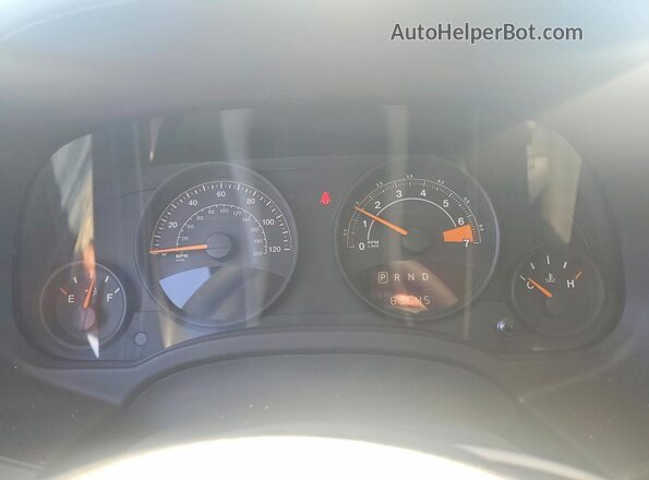 1C4NJRBB1GD511998 2016 JEEP PATRIOT Gray Вид щитка приладів