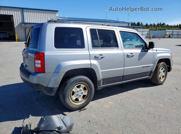 1C4NJRBB1HD197061 2017 JEEP PATRIOT Silver Задня права чверть