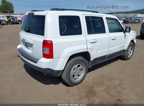 1C4NJRBB1HD206471 2017 JEEP PATRIOT White Tył prawy