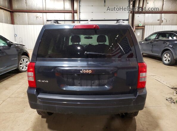 1C4NJRBB3GD522355 2016 JEEP PATRIOT Black Вид ззаду