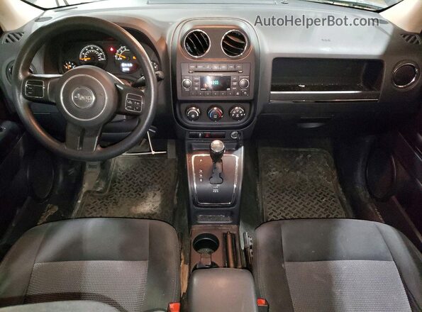 1C4NJRBB3GD522355 2016 JEEP PATRIOT Black Вид панелі приладів