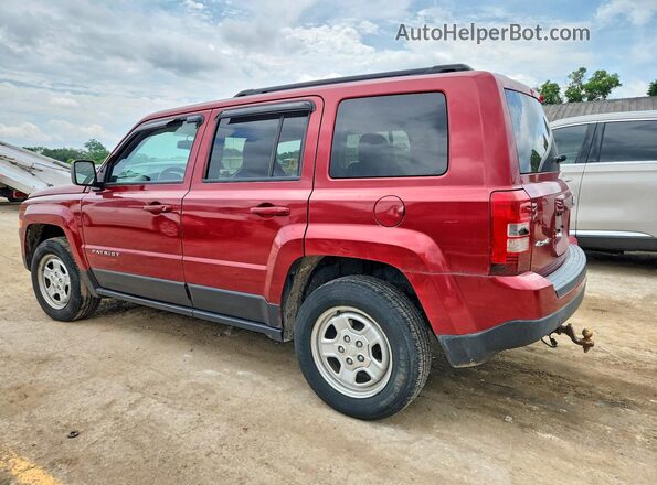 1C4NJRBB4GD545451 2016 JEEP PATRIOT Red Rear left