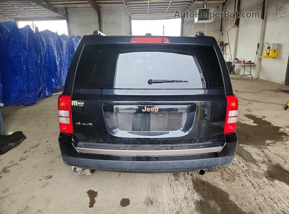 1C4NJRBB4HD114271 2017 JEEP PATRIOT Black უკანა ხედი