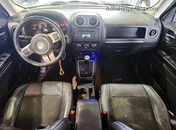 1C4NJRBB4HD114271 2017 JEEP PATRIOT Black წინა პანელის ხედი