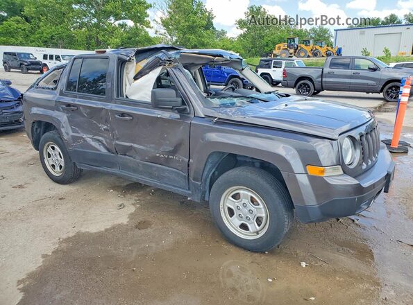 1C4NJRBB5GD733380 2016 JEEP PATRIOT Gray Przód prawy