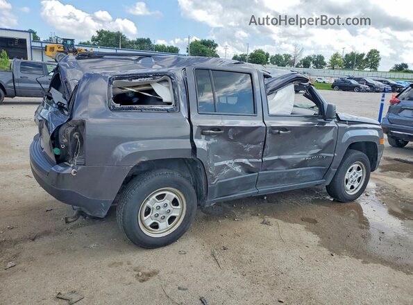 1C4NJRBB5GD733380 2016 JEEP PATRIOT Gray Tył prawy
