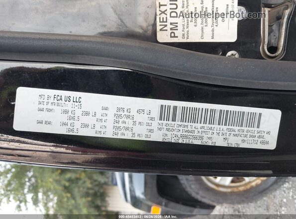 1C4NJRBB6GD566396 2016 JEEP PATRIOT Black Շարժիչի բաժամունքի տեսք