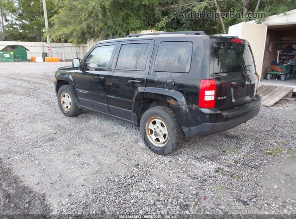 1C4NJRBB6GD566396 2016 JEEP PATRIOT Black Հետևի ձախ