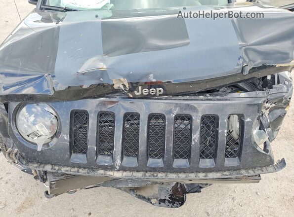 1C4NJRBB6GD655157 2016 JEEP PATRIOT Black ძრავის განყოფილების ხედი