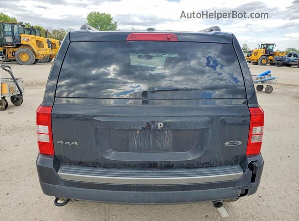 1C4NJRBB6GD655157 2016 JEEP PATRIOT Black უკანა ხედი