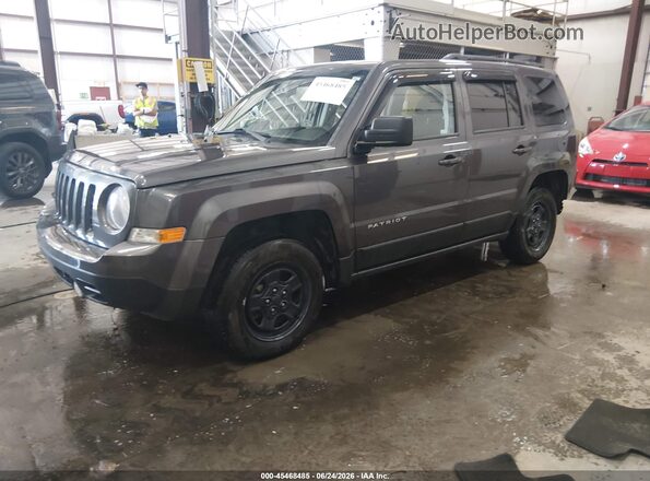 1C4NJRBB6HD111260 2017 JEEP PATRIOT Gray Front left