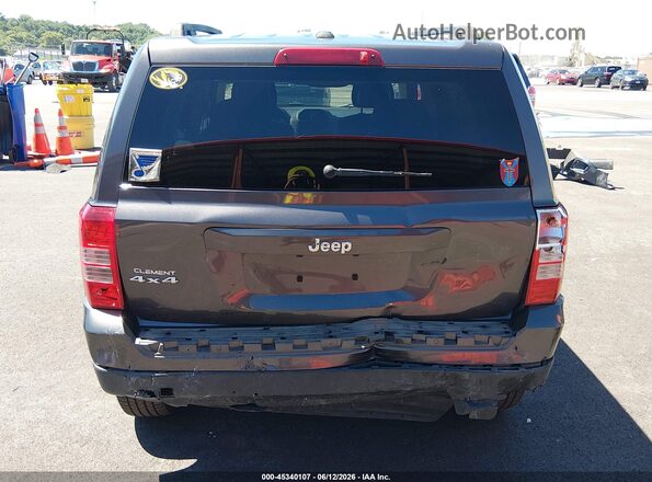 1C4NJRBB6HD163830 2017 JEEP PATRIOT Серый Вид спереди