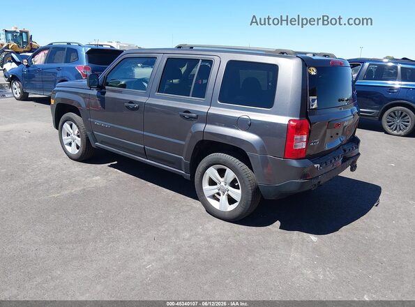 1C4NJRBB6HD163830 2017 JEEP PATRIOT Серый Задняя левая четверть