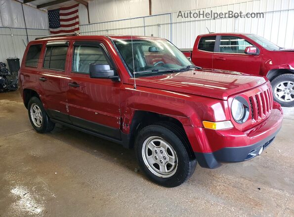 1C4NJRBB7GD596569 2016 JEEP PATRIOT Red 