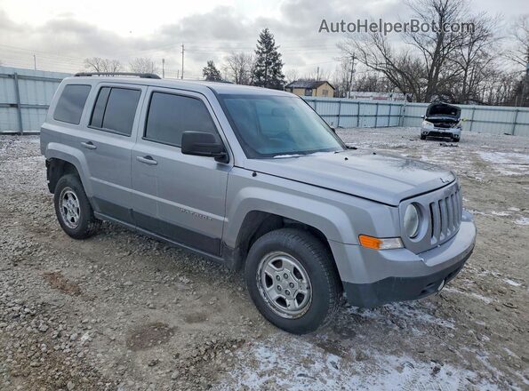 1C4NJRBB7GD668712 2016 JEEP PATRIOT Silver Передня права чверть