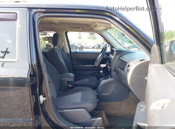 1C4NJRBB7GD780569 2016 JEEP PATRIOT Black Widok wnętrza z przodu