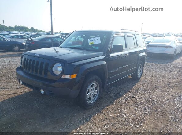 1C4NJRBB7GD780569 2016 JEEP PATRIOT Black Przód lewy