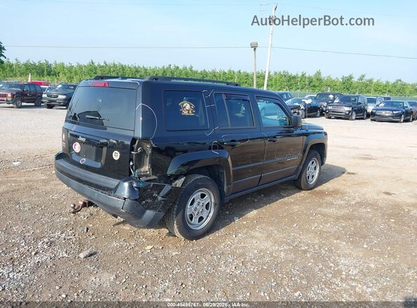 1C4NJRBB7GD780569 2016 JEEP PATRIOT Black Tył prawy