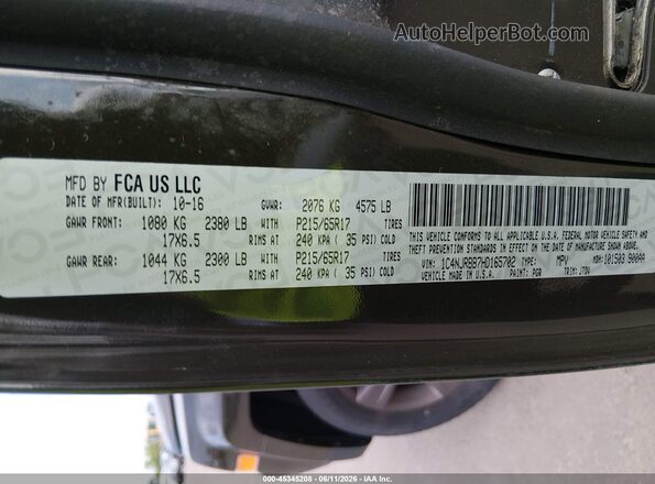 1C4NJRBB7HD165702 2017 JEEP PATRIOT Green ძრავის განყოფილების ხედი