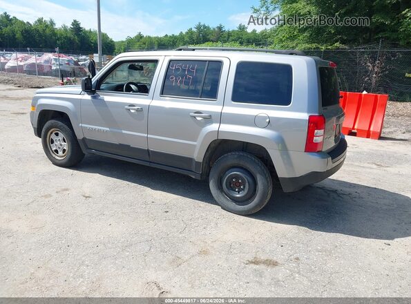 1C4NJRBB8GD518527 2016 JEEP PATRIOT Серебряный Задняя левая четверть