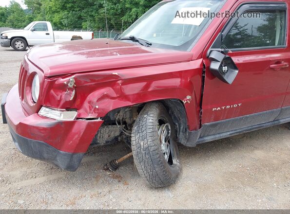 1C4NJRBB8HD138752 2017 JEEP PATRIOT Red წინა ხედი