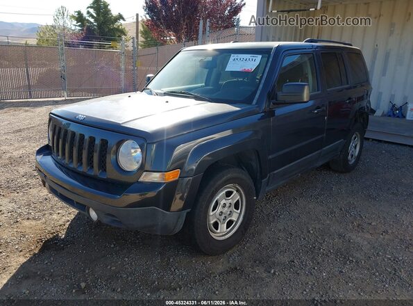 1C4NJRBB9GD579949 2016 JEEP PATRIOT Gray Առջևի ձախ երեք քառորդ տեսարան