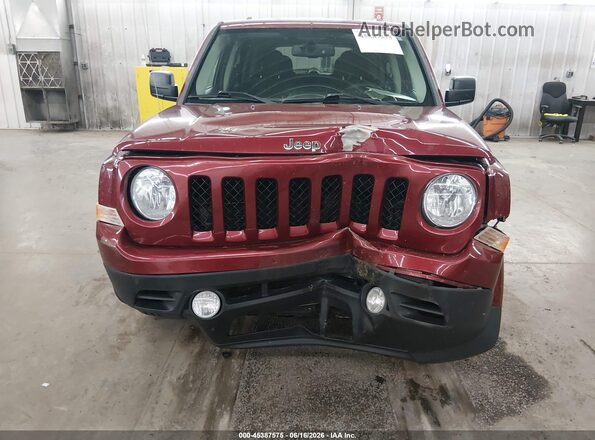 1C4NJRBBXGD657252 2016 JEEP PATRIOT Red Front view