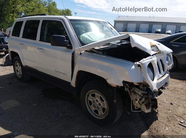 1C4NJRBBXGD691420 2016 JEEP PATRIOT White Դիմացի տեսք