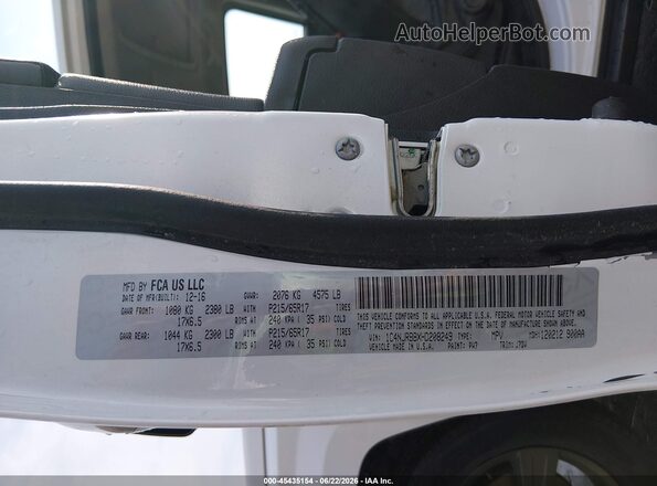 1C4NJRBBXHD208249 2017 JEEP PATRIOT White ძრავის განყოფილების ხედი
