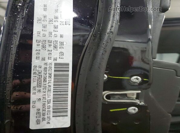 1C4NJRFB0GD535283 2016 JEEP PATRIOT Черный Вид наклейки с VIN-кодом