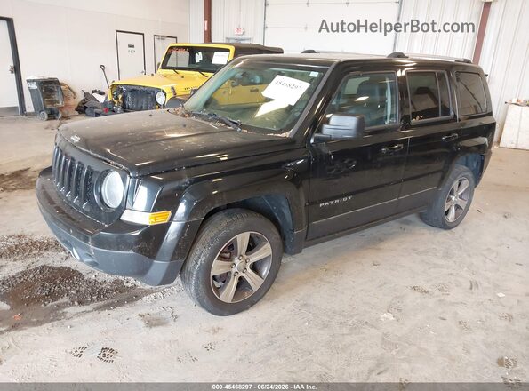 1C4NJRFB0HD162635 2017 JEEP PATRIOT Черный Передняя левая четверть