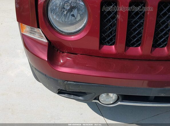 1C4NJRFB1GD724573 2016 JEEP PATRIOT Burgundy წინა ხედი
