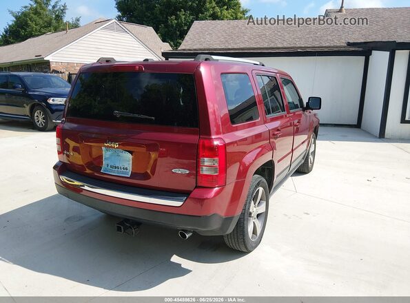 1C4NJRFB1GD724573 2016 JEEP PATRIOT Burgundy უკანა მარჯვენა